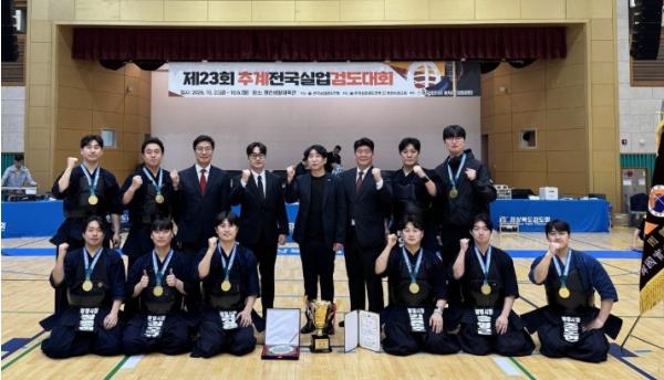 광명시청 검도팀, 추계전국실업검도대회 단체전 우승 기사 이미지