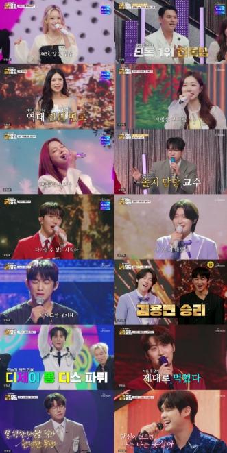 TV CHOSUN [금타는 금요일] 眞 김용빈, 라이벌 신승태와 재회! 100점으로 리벤지 성공 '종편·케이블 시청률 1위'